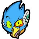 Deltarune Berdly and Battle Axe