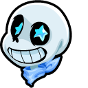 Undertale Blueberry Sans and Bone