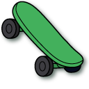Unikitty! Kickflip and a Skateboard