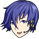 Vocaloid Kaito and Ice Cream