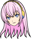 Vocaloid Megurine Luka and Microphone