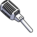 Vocaloid Meiko and Microphone
