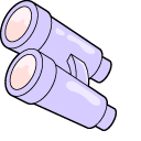 VSCO Girl Air Balloon and Binoculars
