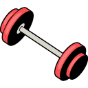 VSCO Girl Barbell and Banana