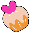 VSCO Girl Cupcake and Sleep Mask