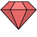 VSCO Girl Diamond and Ruby