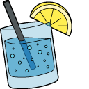 VSCO Girl Dolphin and Lemon Soda