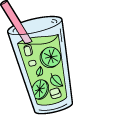 VSCO Girl Flamingo and Lemonade