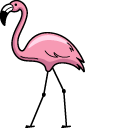 VSCO Girl Flamingo and Lemonade