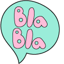 VSCO Girl Girly Phone and Bla Bla Speech Bubble