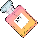VSCO Girl Hair Bow and Perfume