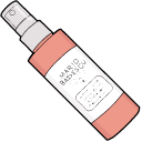 VSCO Girl Hand Spray and Hang Loose Hand