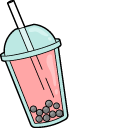 VSCO Girl Headphones and Bubble Tea
