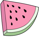 VSCO Girl Lip Balm and Watermelon