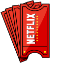 VSCO Girl Lollipop and Netflix Tickets