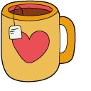 VSCO Girl Mittens and Tea