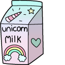 VSCO Girl Narwhal and Unicorn Milk