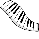 VSCO Girl Note and Piano