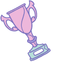 VSCO Girl Olympic Medal and Cup
