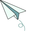VSCO Girl Paper Plane and Sneaker