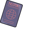 VSCO Girl Passport and Airplane Window