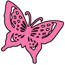 VSCO Girl Pink Butterflies