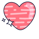 VSCO Girl Pink Hearts
