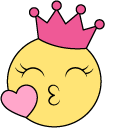 VSCO Girl Pink Kiss and Kissing Smile