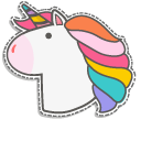 VSCO Girl Playful Unicorn