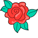 VSCO Girl Red Roses
