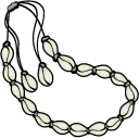 VSCO Girl Shell Choker and Eye