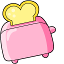 VSCO Girl Teapot and Toaster