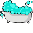 VSCO Girl Turquoise Soap and Bath