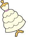 VSCO Girl Wedding Dress and Shoes