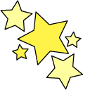 VSCO Girl Yellow Unicorn and Stars