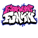 Fiday Night Funkin' Game Logo and Mike