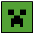 Minecraft Game Logo and Creeper