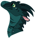 Wings of Fire Moonwatcher and Qibli