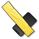 Jmancurly and a Phone with Yellow Tape